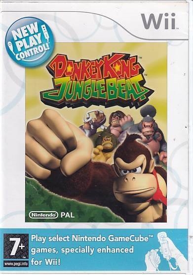 New Play Control Donkey Kong Jungle Beat - Nintendo Wii (B Grade) (Genbrug)
